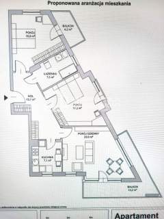 Atrakcyjne mieszkanie 85m2, 3pok. Gdańsk-Przymorze