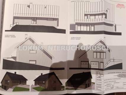 Widokowa działka na Ruptawie z projektem domu