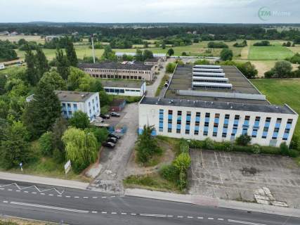 Biurowiec, Hale, Magazyny, Teren inwestycyjny.
