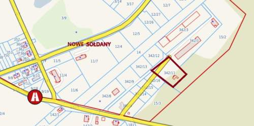 Działka 3000 m2 - Nowe Sołdany