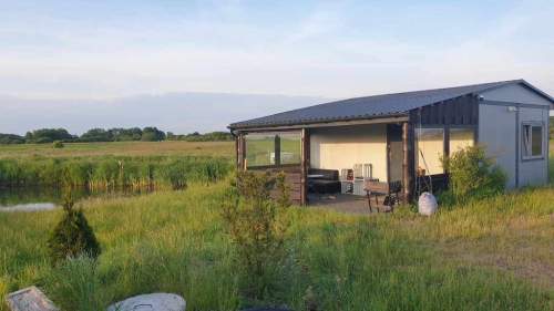 Działka 1200 m z domkiem całorocznym   Kopcie