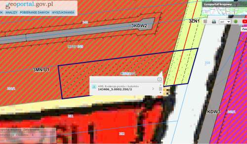 BEZPOŚREDNIO mieszkaniowo-usługowa 5450m2 przy DK50 Borki