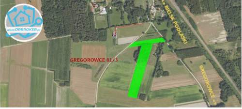 Działki w Gregorowcach w korzystnej cenie 