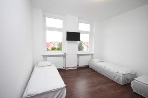 Mieszkanie pomyślane jako hostel.