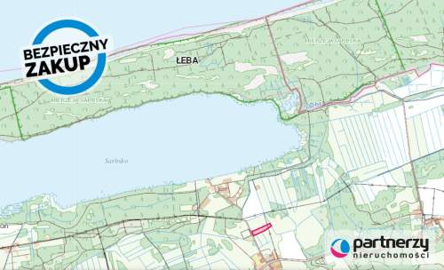 Działka inwestycyjna w miejscowości Sarbsk k/Łeby 