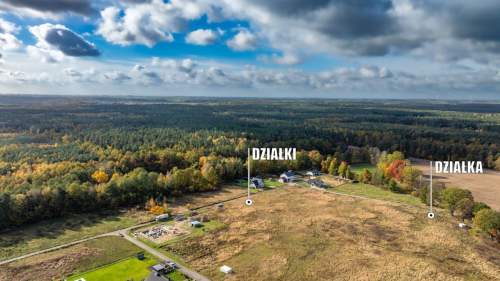 DZIAŁKI BUDOWLANE BLISKO LASU