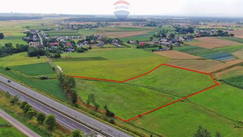 Działki inwestycyjne przy S1   Tychy