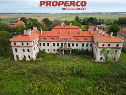 Pałac z XVII wieku, 4100 m2, park 10 ha, Małuszów