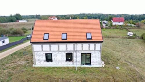 Nowoczesny dom do własnej aranżacji z widokiem na Jezioro Bielskie