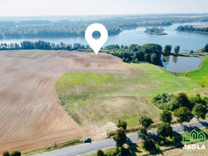 Działka nad jeziorem warunki zabudowy 10 700 m2