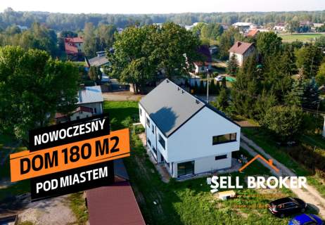 Nowoczesny dom pod miastem blisko Wawy
