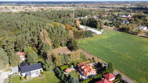 Działka przy ściane lasu ul. Fiołkowa Chwalęcice 