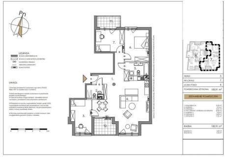 Apartament, 4 pokoje, 10 min do Centrum
