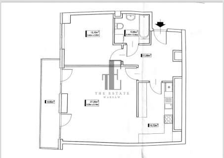 Platinum Towers I 13 piętro I Balkon I 2 pokoje
