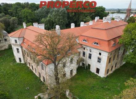 Pałac z XVII wieku, 4100 m2, park 10 ha, Małuszów
