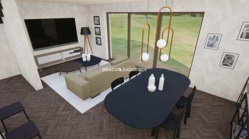 Domy Bliźniaki 131 m2 w otulinie lasu Michałowice