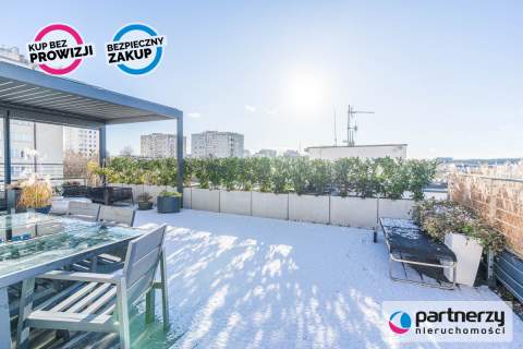 Piękny,elegancki Penthouse z 120m tarasem na dachu