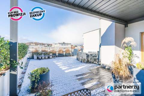 Piękny,elegancki Penthouse z 120m tarasem na dachu