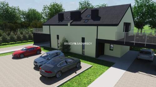 Domy Bliźniaki 131 m2 w otulinie lasu Michałowice
