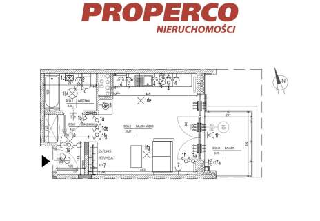Mieszkanie 1pok., 29,46m2, ul. Klonowa