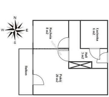 Mieszkanie do wynajęcia, 38 m2, Łódź