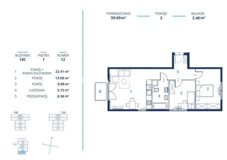 Gotowa inwestycja - metraże od 39 m2, Kraków