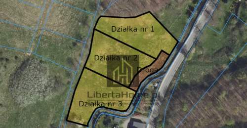    Działki w cichej okolicy, blisko Wałbrzycha   