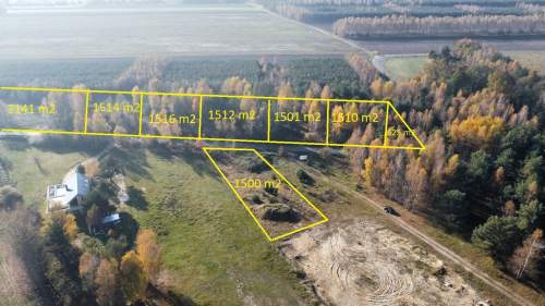 Piękna działka 1500 m2, Dąbie gm. Włoszczowa