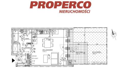 Zespół pokojowy, 1pok, 29,47m2, parter,ul. Klonowa