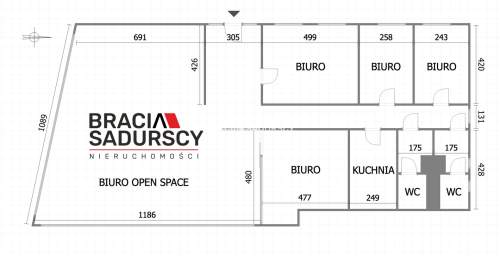 Biuro do wynajęcia, 420 m2, Kraków