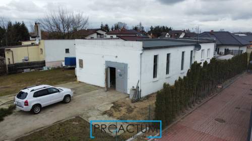 Hala na działce rzemieślniczo - budowlanej