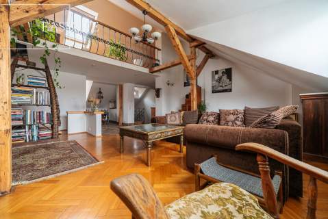 Wyjątkowy Apartament/Antresola/Łazienki Królewskie