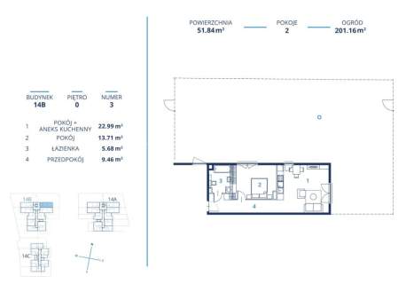 Gotowa inwestycja - metraże od 39 m2, Kraków