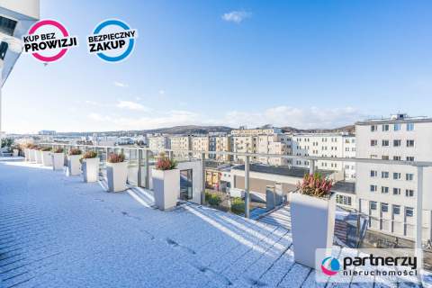 Piękny,elegancki Penthouse z 120m tarasem na dachu