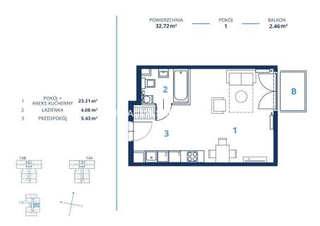 33m2 balkon / osiedle.Ruczaj klucze 0%