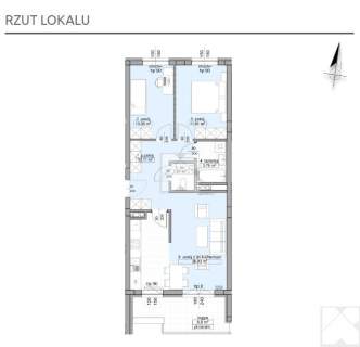 Promocja -400 zł/m2 3 pok. 64 m2 Odbiór 2025