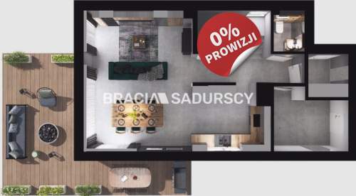 Dom Wolnostojący 140 m2 z tarasem w MNIKOWIE