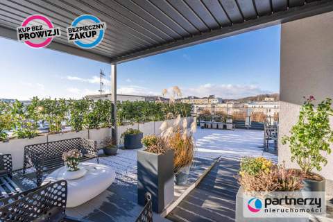 Piękny,elegancki Penthouse z 120m tarasem na dachu