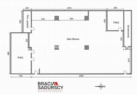 Biuro do wynajęcia, 300 m2, Kraków