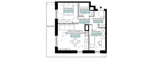 Wygodne 3 pokojowe mieszkanie w apartamentowcu