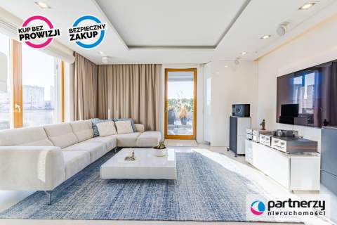 Piękny,elegancki Penthouse z 120m tarasem na dachu
