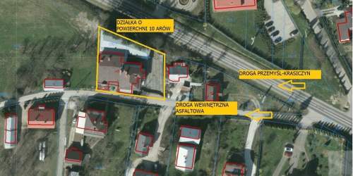 Dom w Prałkowcach pod działalność