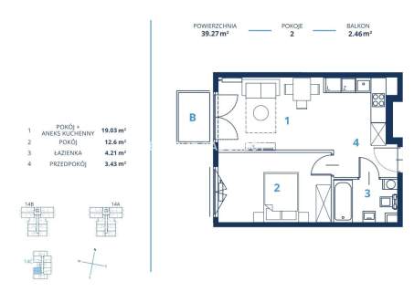 Gotowa inwestycja - metraże od 39 m2, Kraków