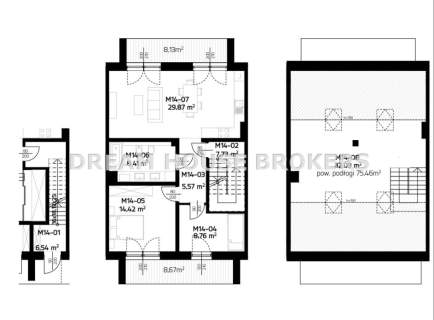Dwupoziomowe mieszkanie 120m2