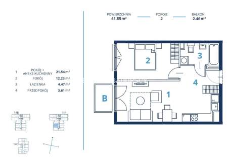 Gotowa inwestycja - metraże od 39 m2, Kraków