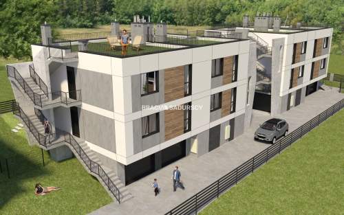 3 pok 63m2 balkon taras Biezanów 11.400/m2