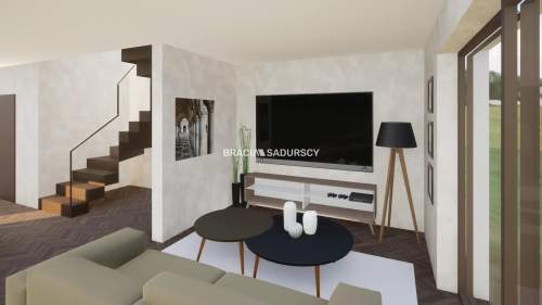 Domy Bliźniaki 131 m2 w otulinie lasu Michałowice