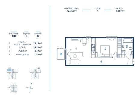 Gotowa inwestycja - metraże od 39 m2, Kraków