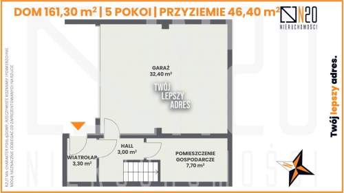 NOWY DOM z garażem W WIELICZCE 5 pokoi
