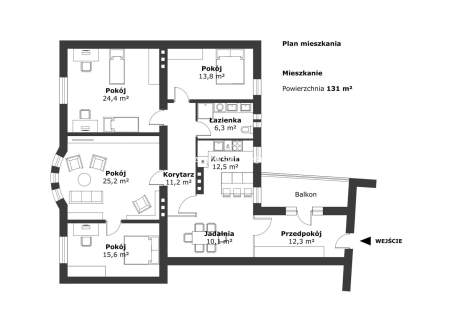 Stare Miasto, Lubicz, 4 pokoje, 131m2, 16tyś m2